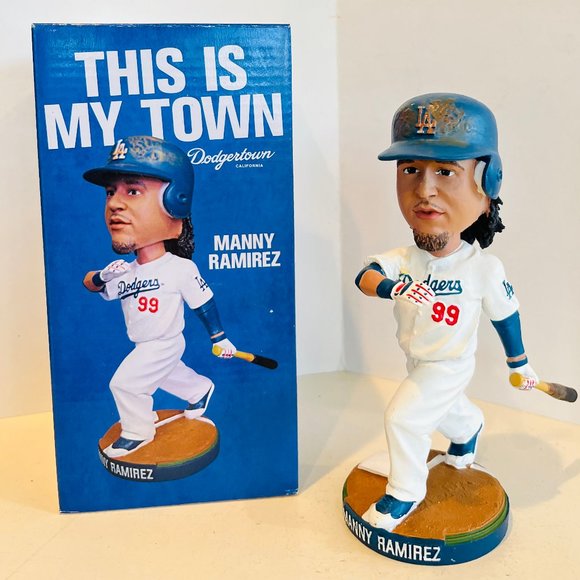 Manny Ramirez 2009 Los Angeles Dodgers GRAND SLAM GAME Bobblehead SGA - Picture 1 of 2